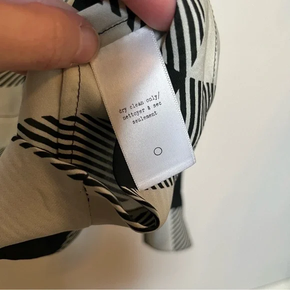 Rag & Bone 100% Silk Plaid Button Up Blouse Size S Boxy Oversized Fit Like New - Picture 8 of 8